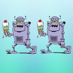 تست هوش تصویری: روبات های مشابه